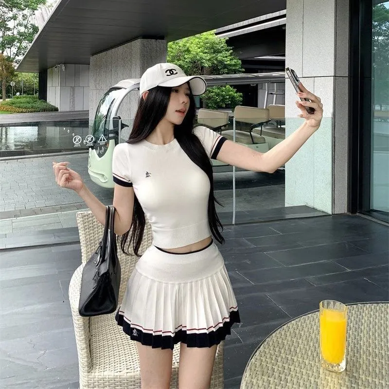 Conjunto de Verão Coreano em D - Summer Golf Clothing avaliação e preço