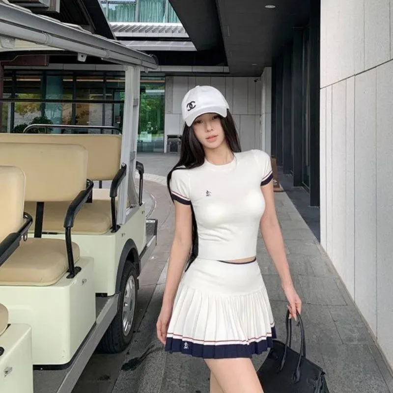 Conjunto de Verão Coreano em D - Summer Golf Clothing avaliação e preço