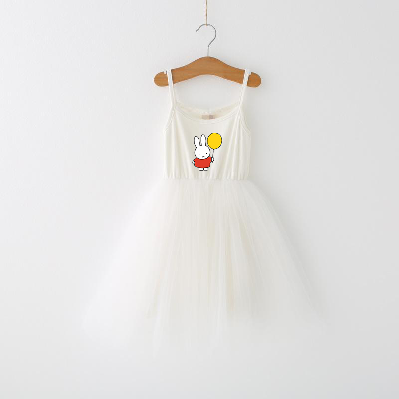 Vestido Infantil Miffy com Alç - Summer Clothing Baby Girl avaliação e preço
