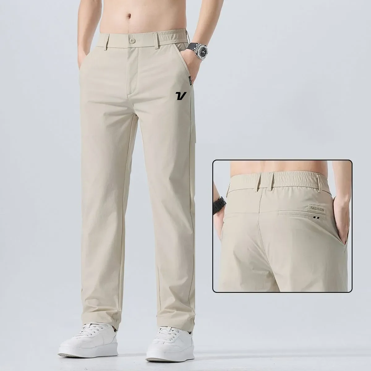 Calças Casuais de Golfe Mascul - Summer Golf Clothing avaliação e preço