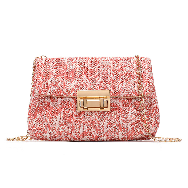Bolsa de Ombro Transversal Fem - Beach Bag Straw avaliação e preço