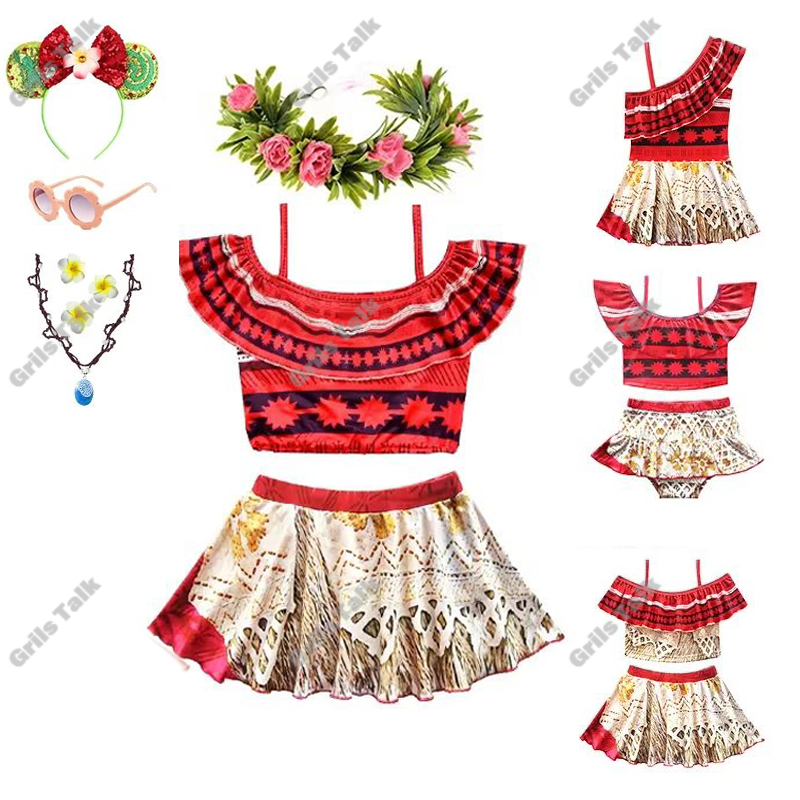 Verão fada princesa moana cosp - Summer Clothing For Kids Girls avaliação e preço