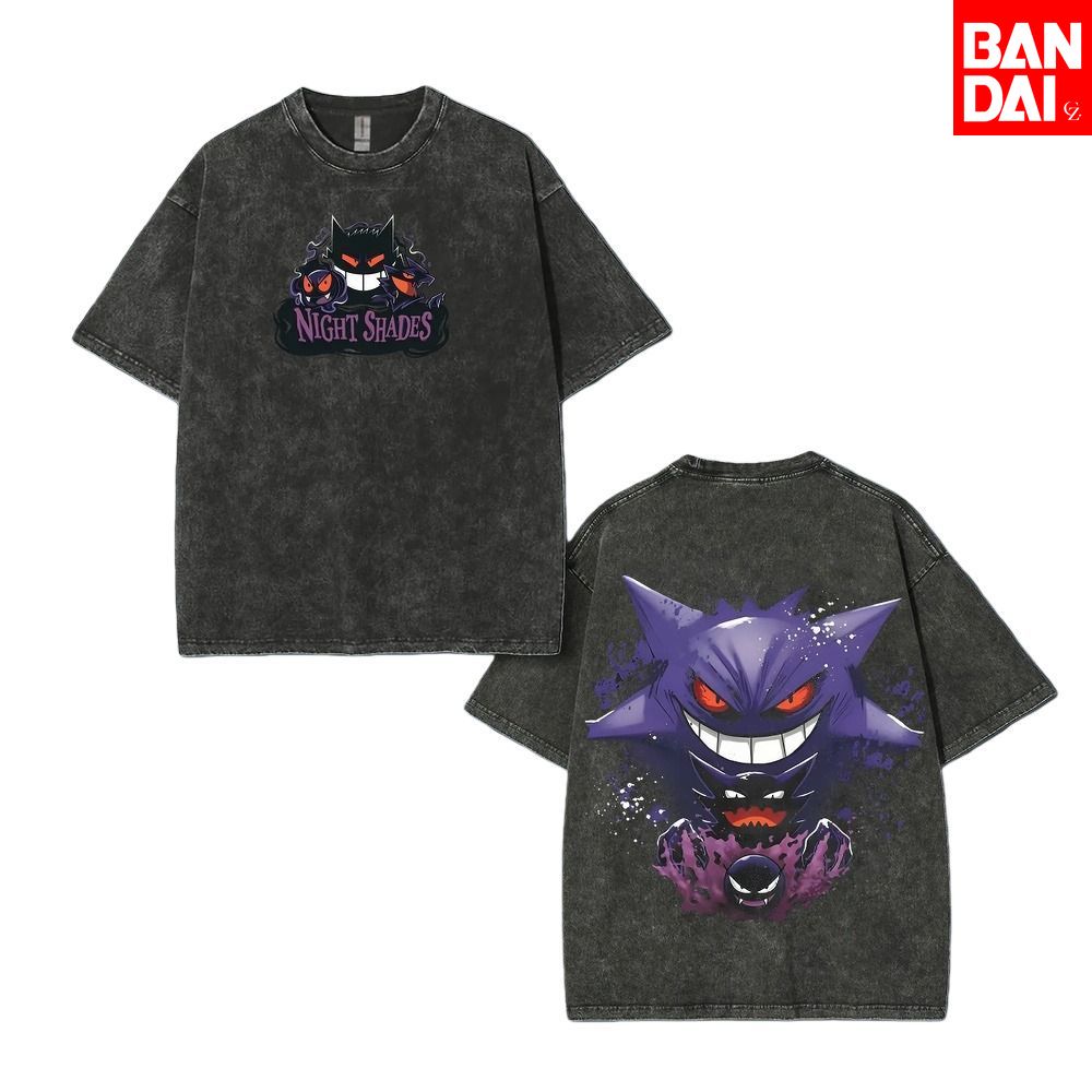 Camiseta Masculina Pokémon Gas - Japanese Summer Clothing Men avaliação e preço