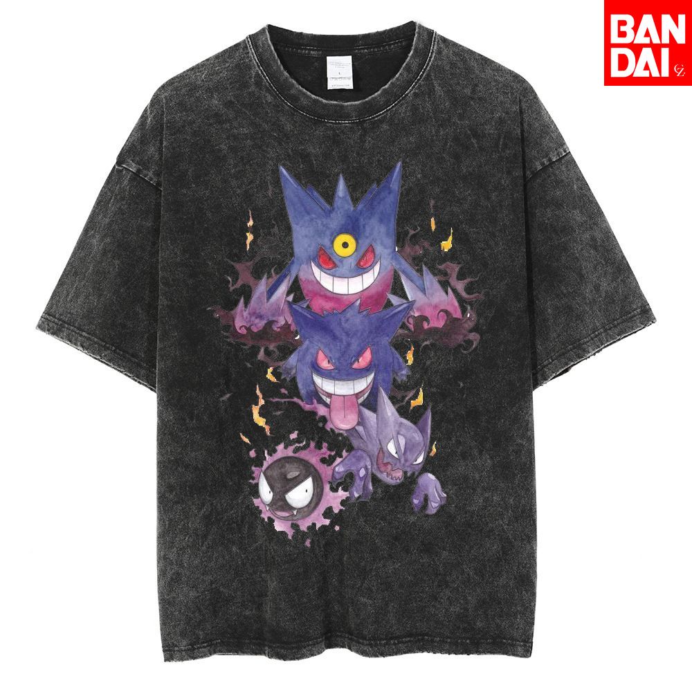 Camiseta Masculina Pokémon Gas - Japanese Summer Clothing Men avaliação e preço