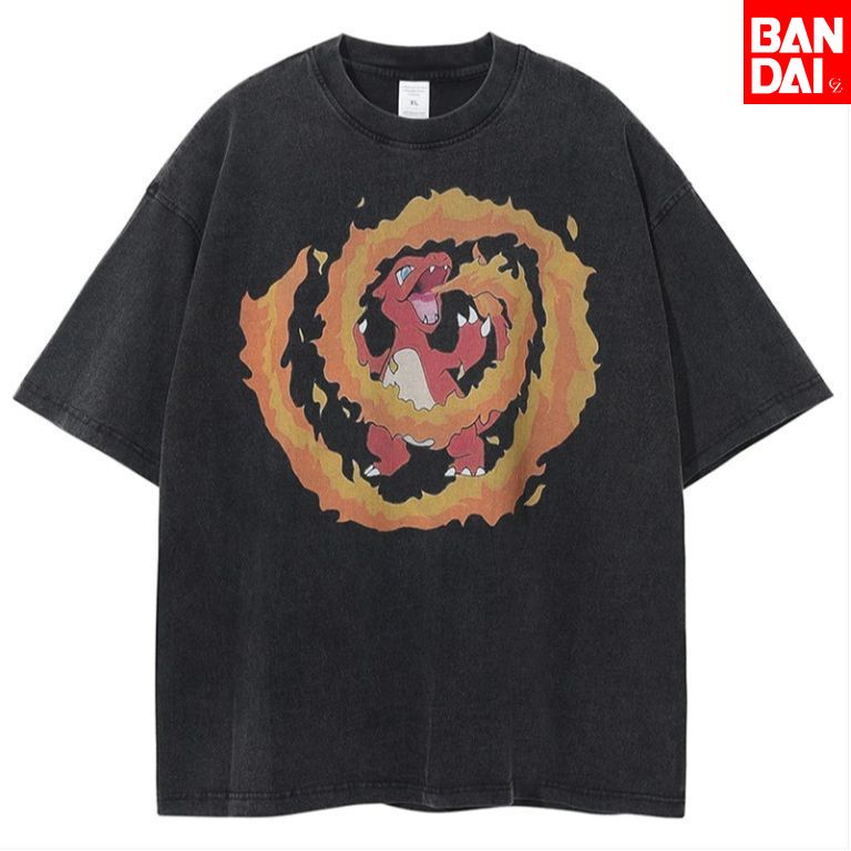 Camiseta Masculina Pokémon Gas - Japanese Summer Clothing Men avaliação e preço