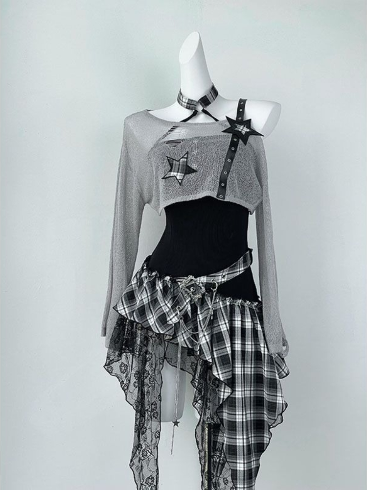 2000s y2k picante menina desig - Summer Clothing Y2K avaliação e preço