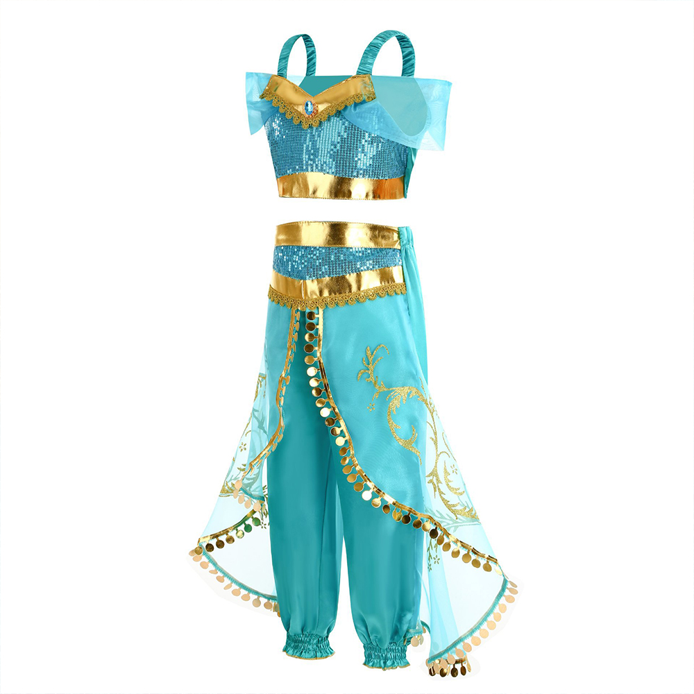 Fantasia de Jasmine para Menin - Summer Clothing For Kids Girls avaliação e preço