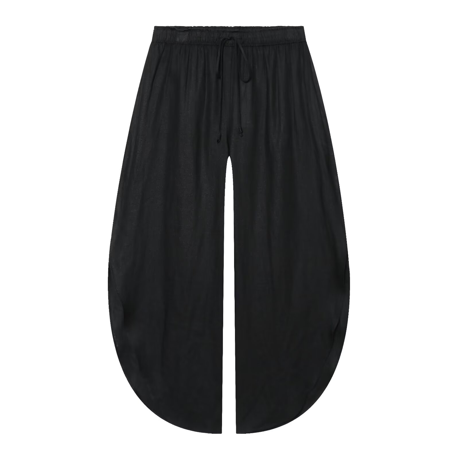 Calças Femininas de Cintura Al - Palazzo Pant Wide avaliação e preço