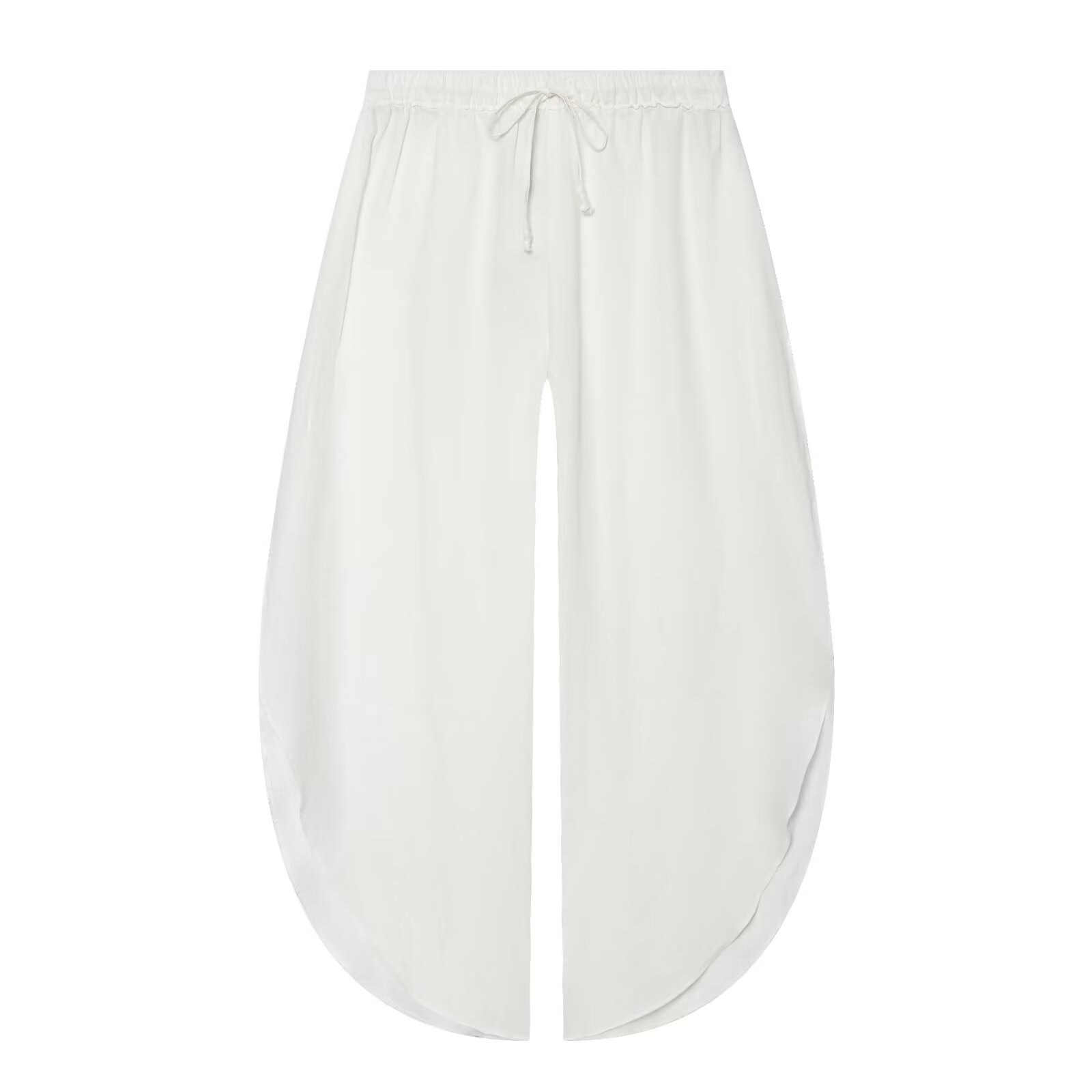 Calças Femininas de Cintura Al - Palazzo Pant Wide avaliação e preço
