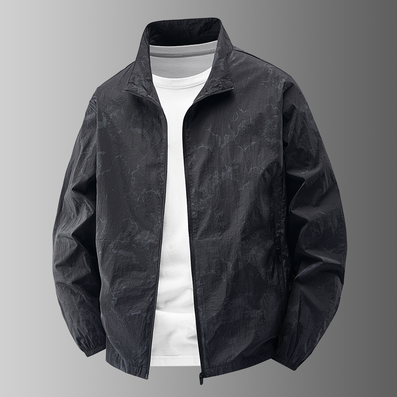 Jaqueta masculina com gola alt - Summer Uv Clothing avaliação e preço