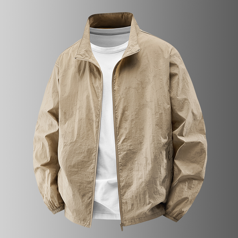 Jaqueta masculina com gola alt - Summer Uv Clothing avaliação e preço