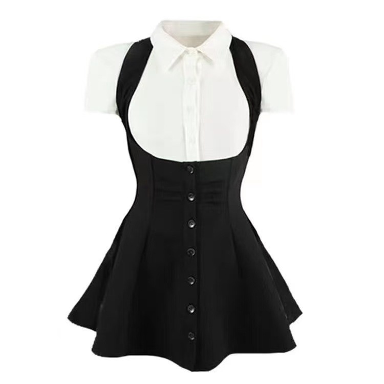 Vestido Pinafore Estilo Hong K - Summer Clothing Women Sale avaliação e preço