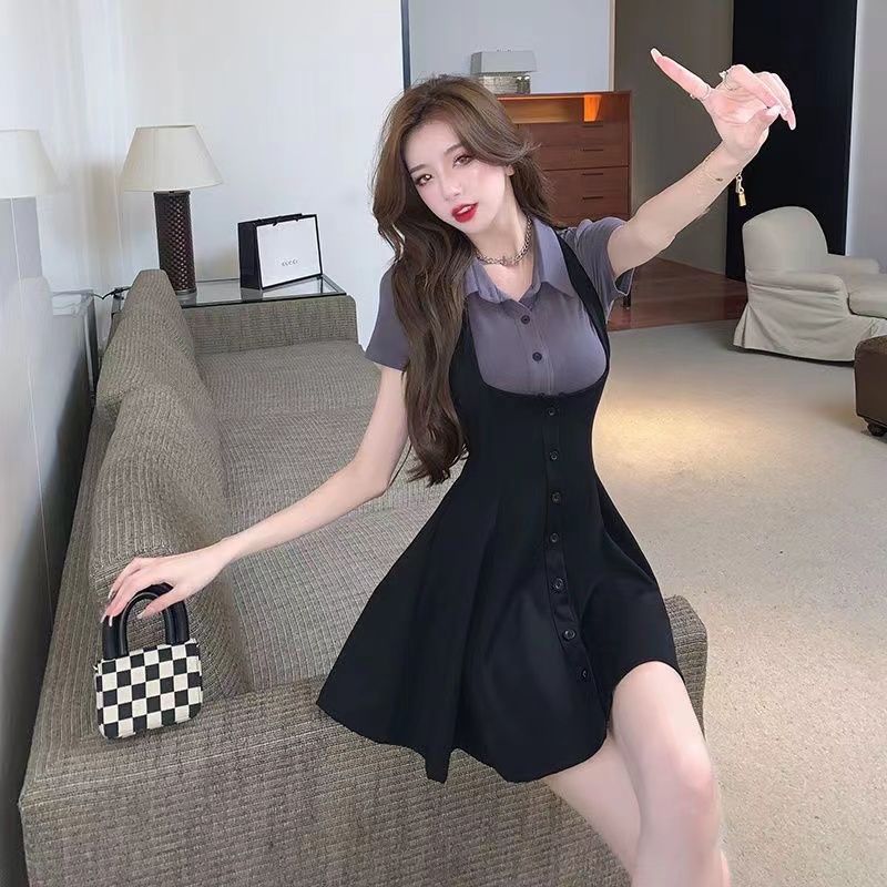 Vestido Pinafore Estilo Hong K - Summer Clothing Women Sale avaliação e preço
