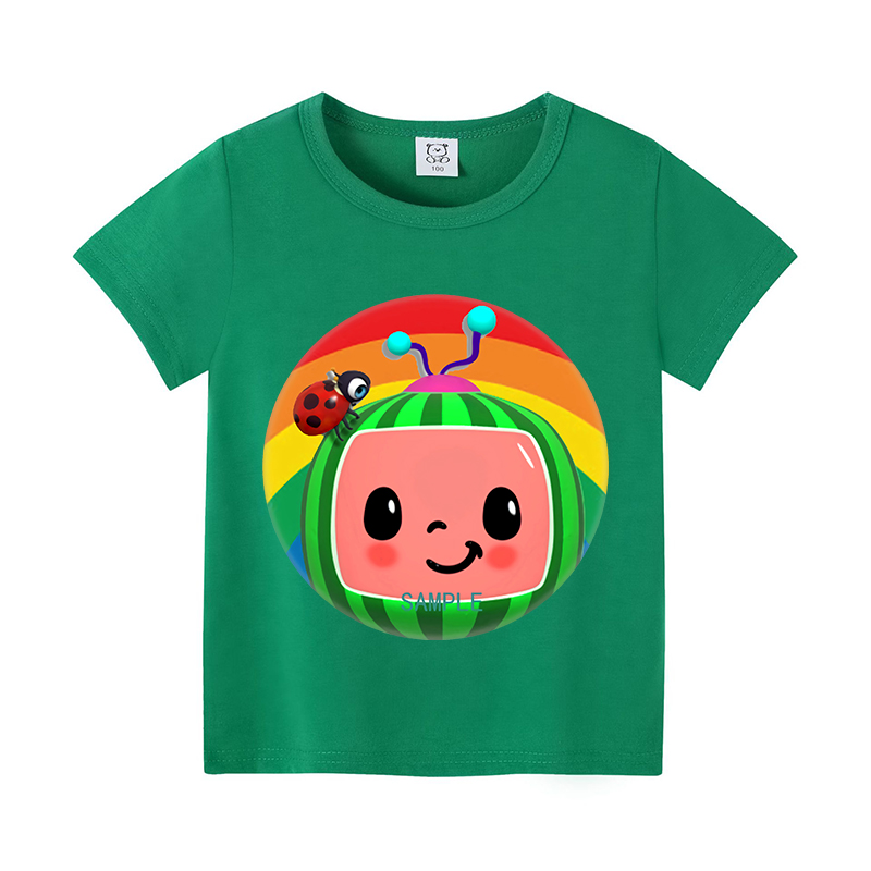 Cocomelons camisetas de bebê a - Summer Clothing Baby Girl avaliação e preço