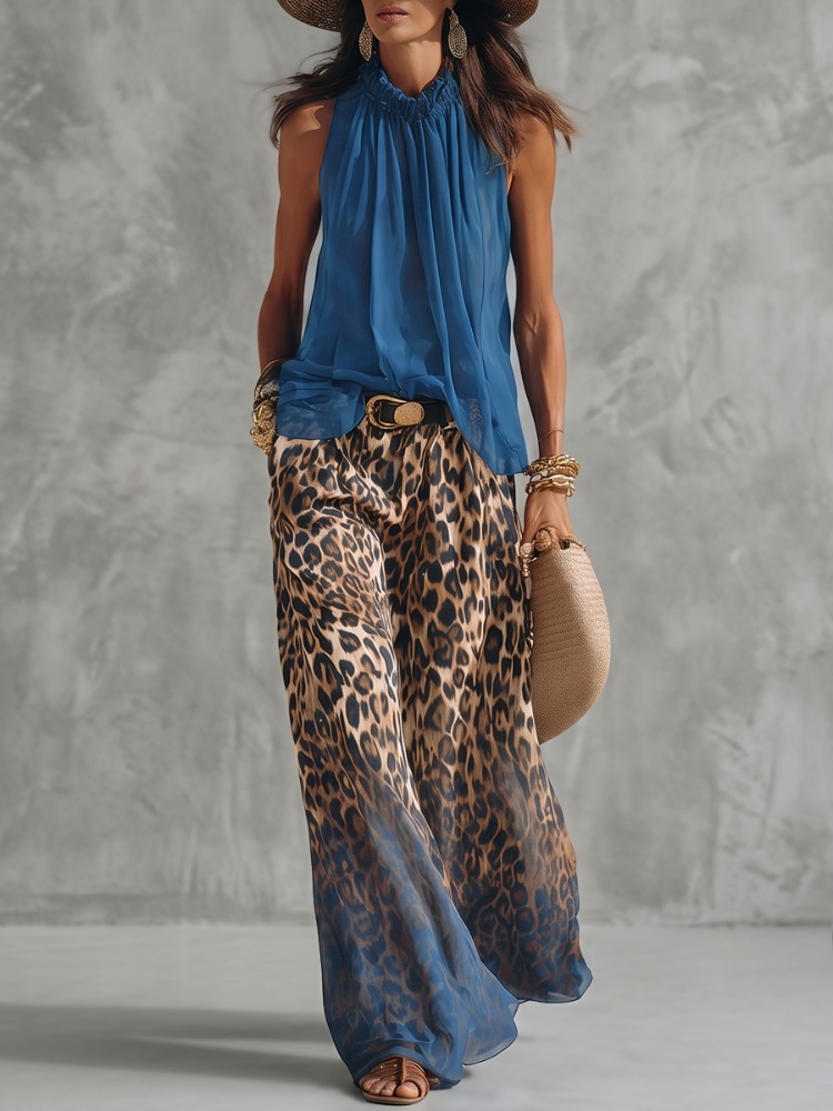 Calças Femininas Yeezzi de Mod - Palazzo Pant Wide avaliação e preço