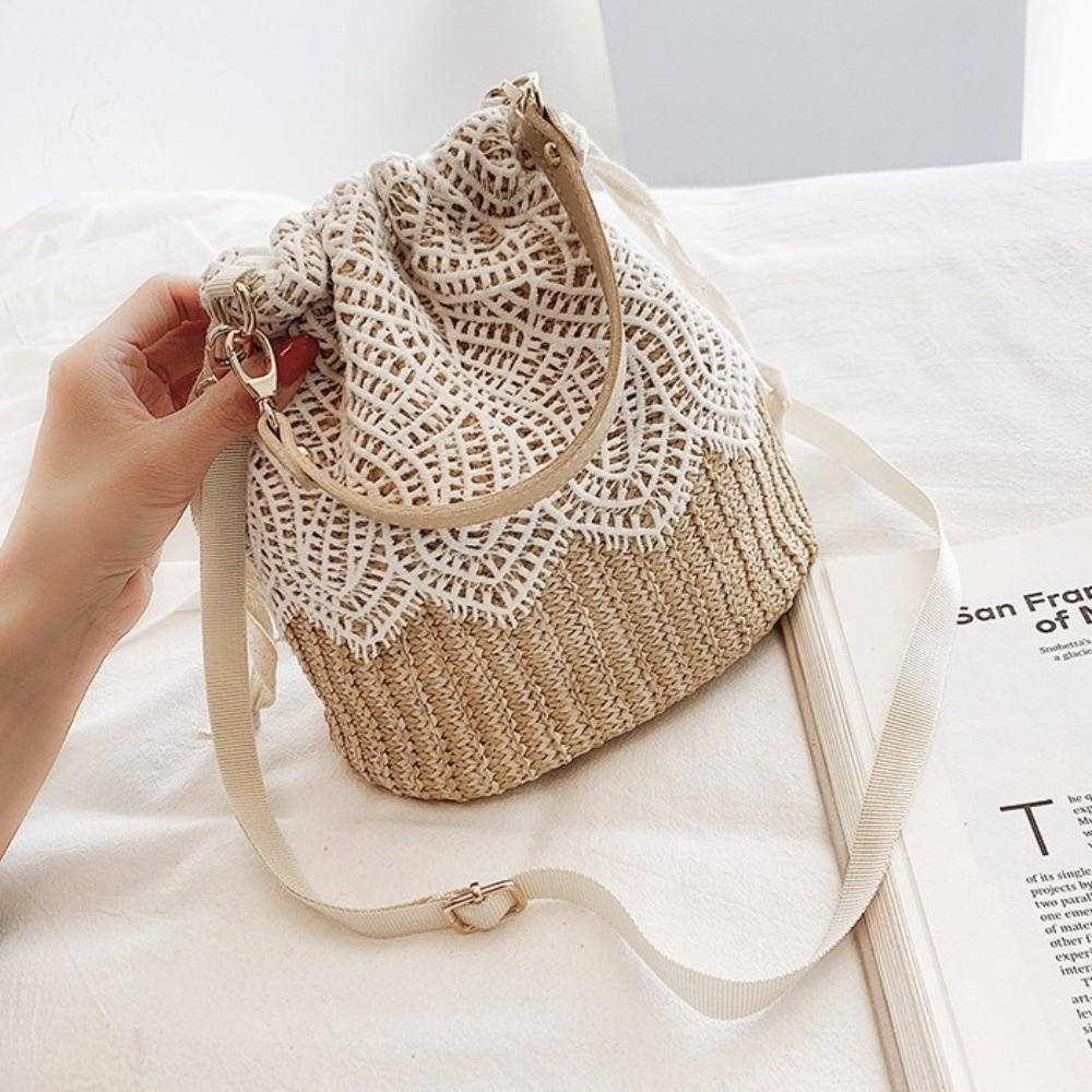 Bolsa de Ombro Portátil de Pal - Beach Bag Straw avaliação e preço