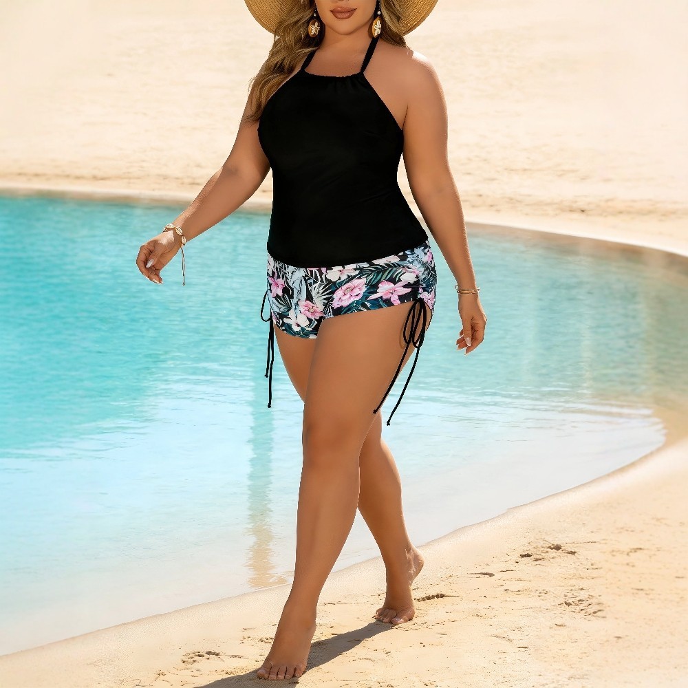 Moda Praia 2026: Tankini com S - Halter Neck Top avaliação e preço