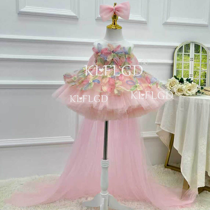 Vestido Elegante Turquesa para - Summer Clothing Baby Girl avaliação e preço