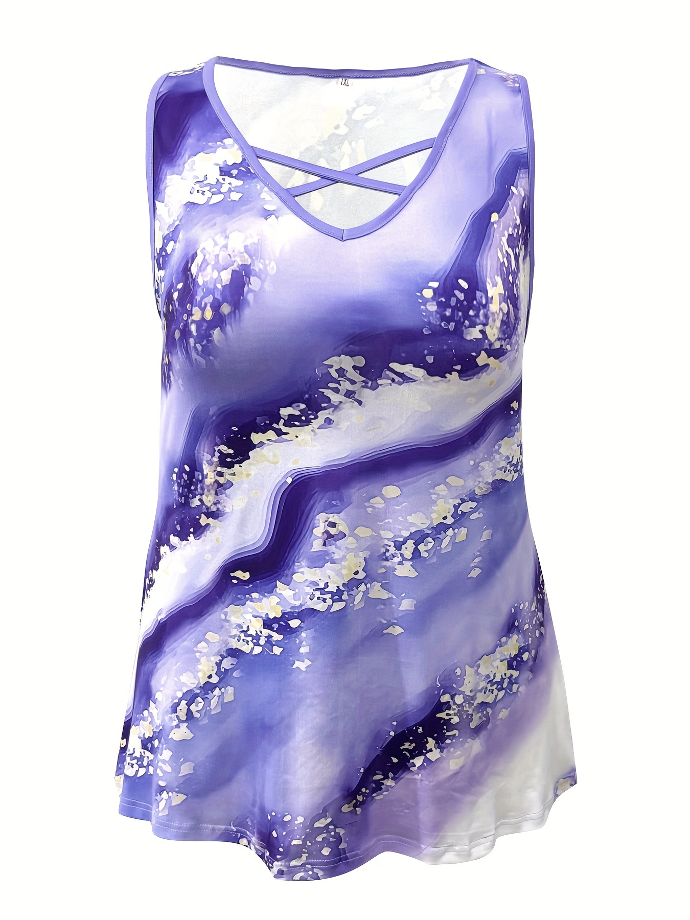 Plus size mármore impressão re - Summer Clothing For Plus Size Women avaliação e preço