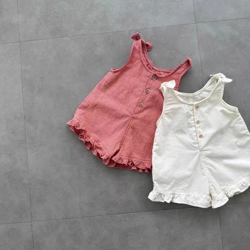 Macacão de Verão para Meninas  - Summer Clothing Baby Girl avaliação e preço
