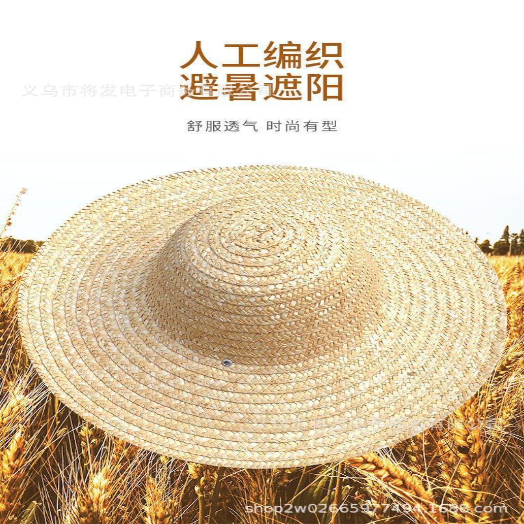 Chapéu de sol de palha com aba - Sun Hat Wide Brim avaliação e preço