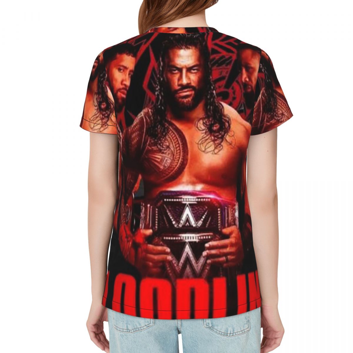 Camiseta de Luta Livre Roman R - Summer Reign Clothing avaliação e preço