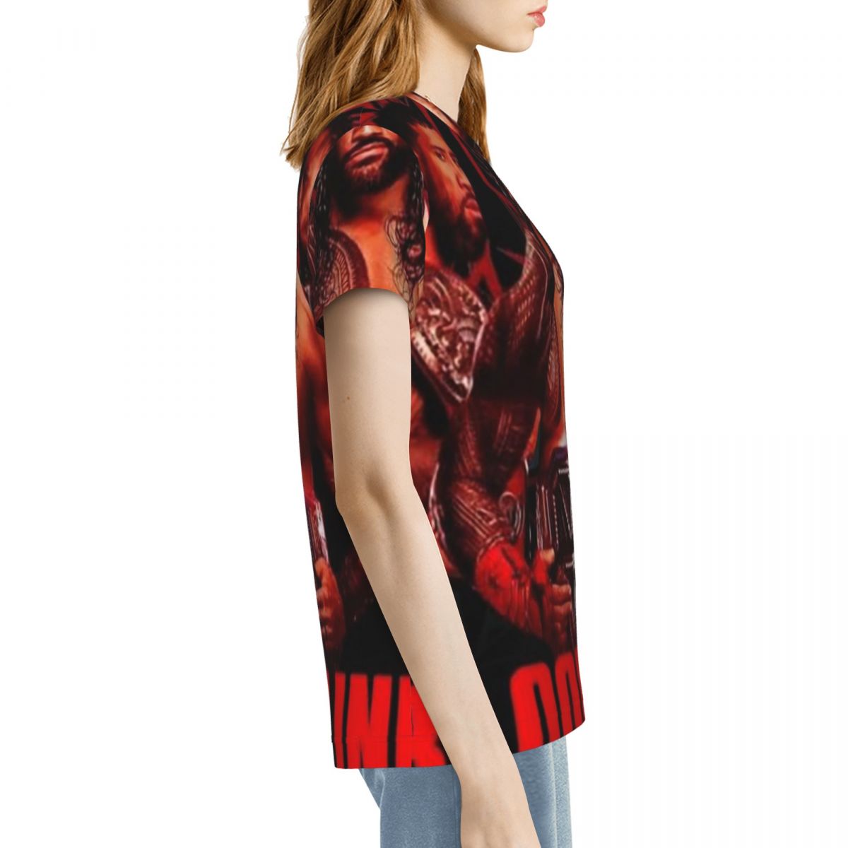 Camiseta de Luta Livre Roman R - Summer Reign Clothing avaliação e preço
