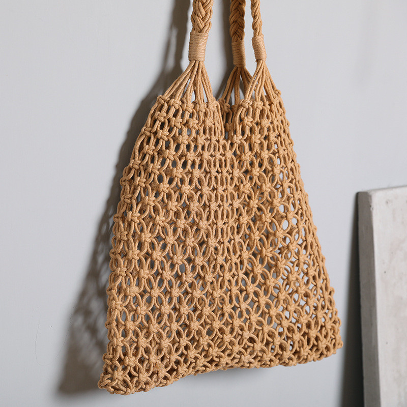 Bolsa feminina de palha de gra - Beach Bag Straw avaliação e preço